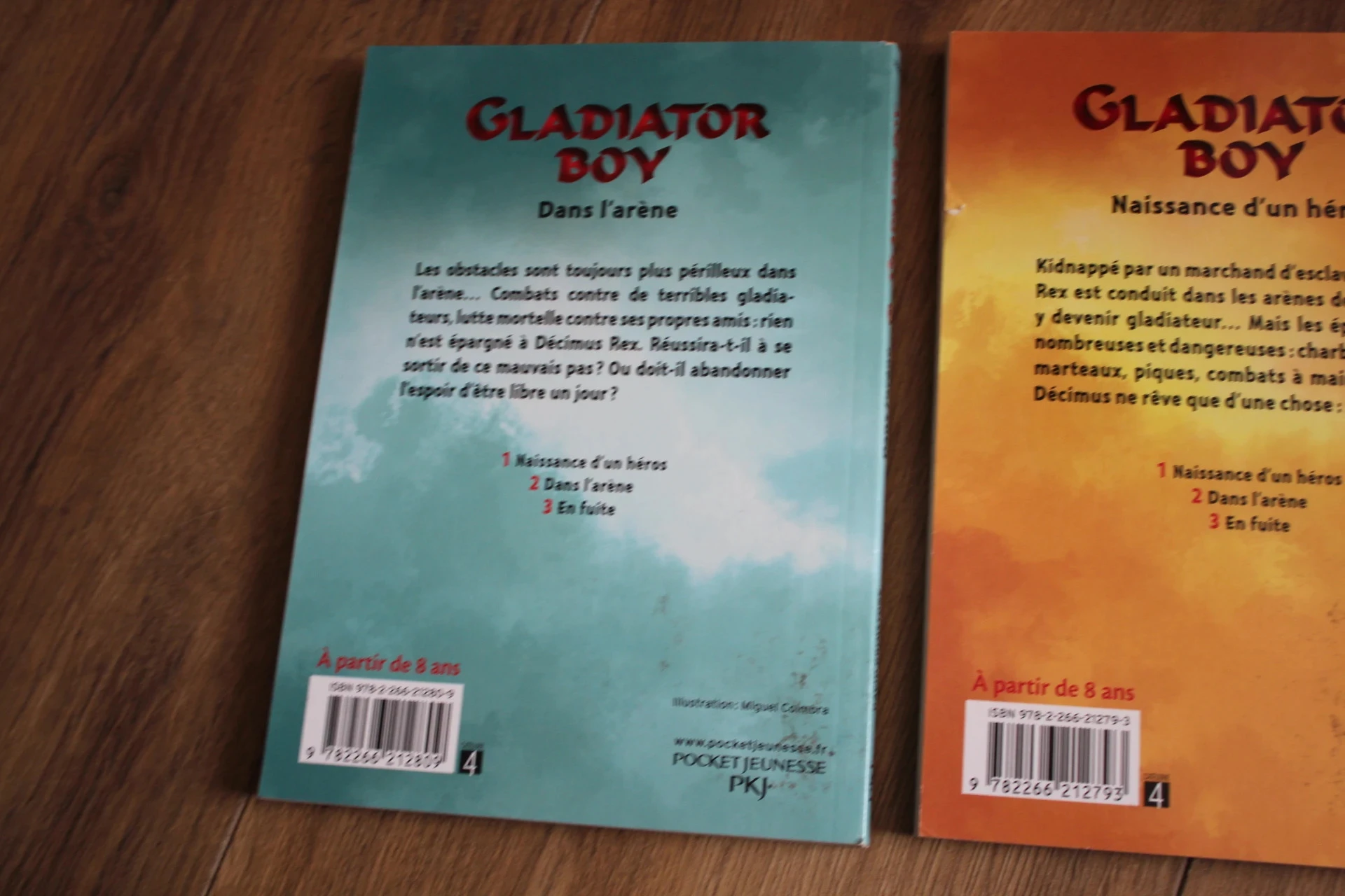 Lot 2 Livros Gladiator Boy - David Grimstone (Tomes 1 & 2) – photo 6